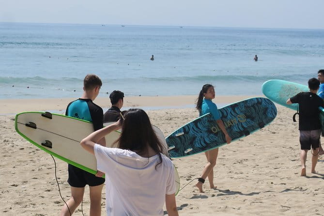 1 Hour Taster Surf Lesson at My Khe Beach - Price and Logistics Without the Headache