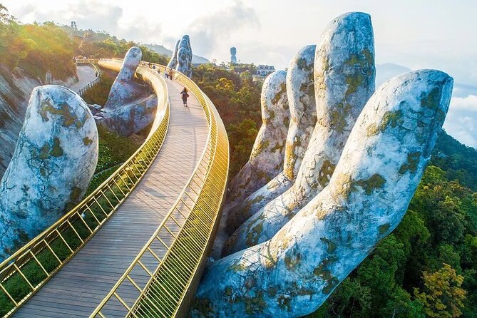 5-Day Explore Central Vietnam | Da Nang Hoi An Hue and Phong Nha - Day 2: Ba Na Hills and Golden Bridge’s high-altitude illusion