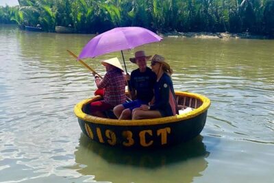Basket Boat-Buffalo Ride-Farming-Pottery Making &Marble Mountains - Thanh Ha Pottery Village: learning clay basics the practical way