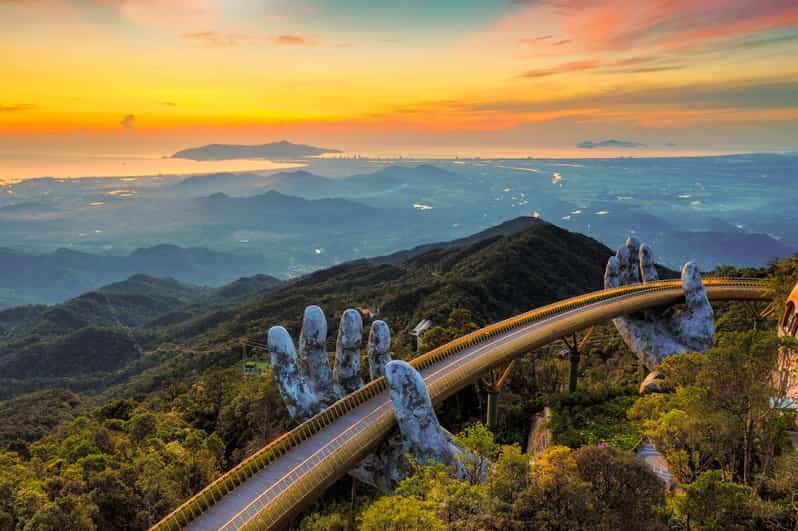 Da Nang: Ba Na Hills Cable Car and Golden Bridge Small Group - Golden Bridge at Ba Na Hills: Photo Stop Strategy That Actually Helps