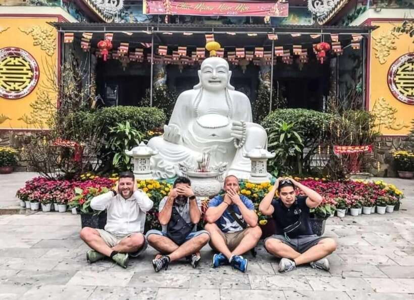 Da Nang: Bana Hills, Golden Bridge and Marble Mountains Trip - Cable car to Ba Na Hills: Dream Stream and big aerial views