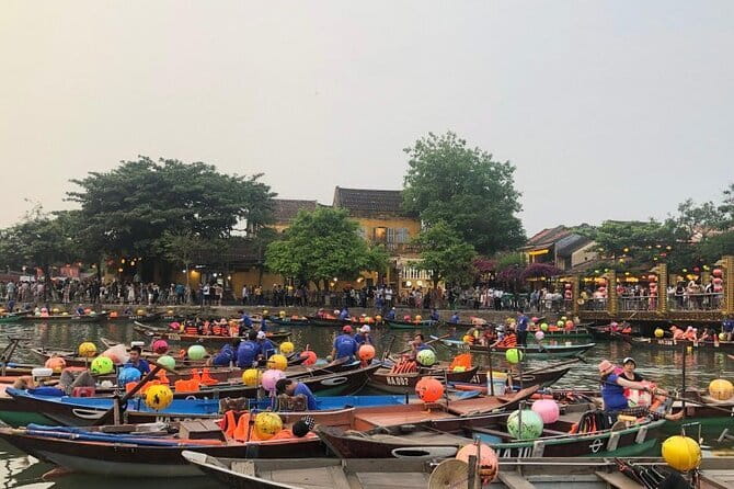 Da Nang Basket Boat Ride in Hoi An City with Release Lantern - Cam Thanh Coconut Village basket boat ride: the real “hands-on” part