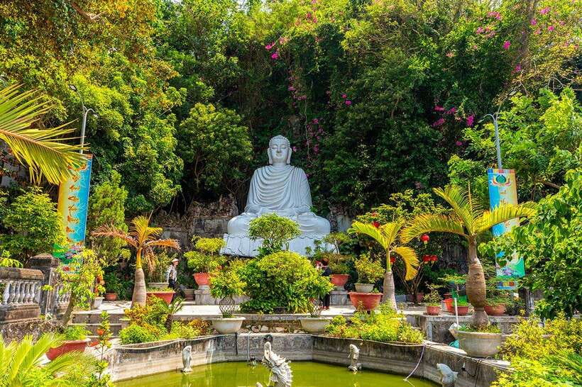 Da Nang: Full-day Mystical My Son and Marble Mountains Tour - Linh Ung Pagoda on Son Tra: Calm Views and the Goddess of Mercy