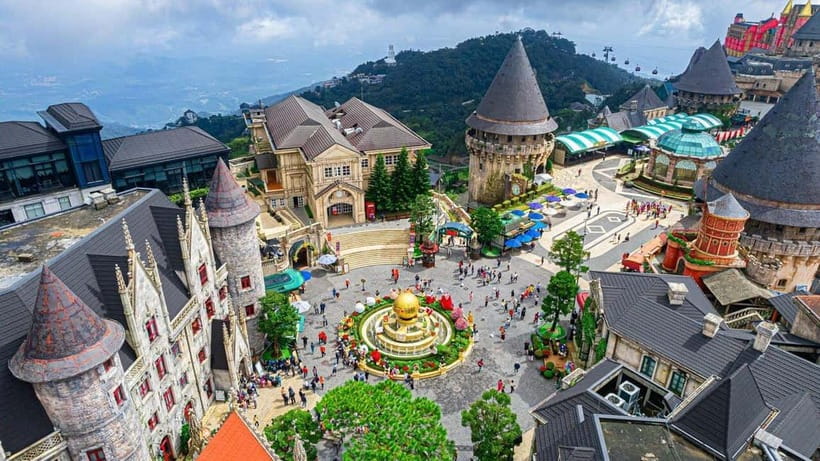 Da Nang: Golden Bridge, Ba Na Hills & Buffet Lunch Included - Ba Na Hills Mountain Resort: gardens, pagodas, and the French Village