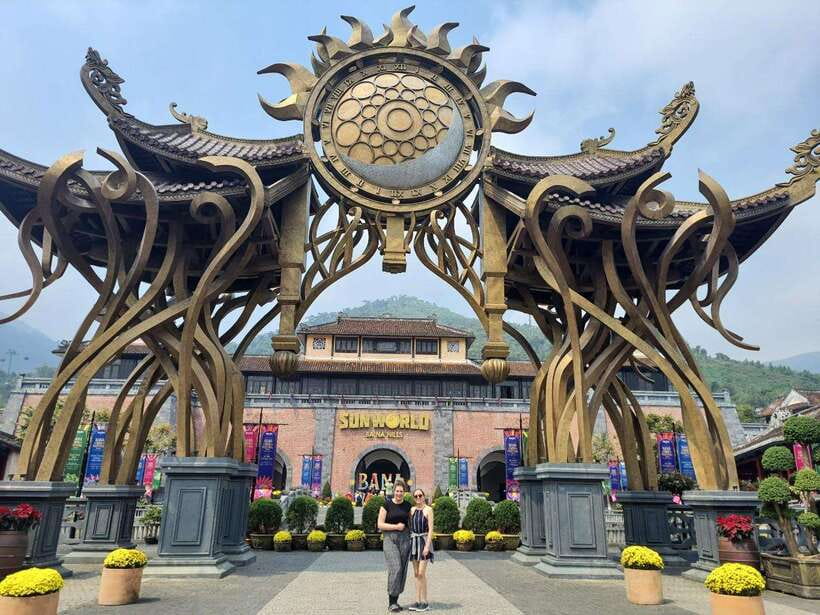 Da Nang: Golden Bridge, My Son Sanctuary, Marble Mountains - Marble Mountains: limestone peaks, pagodas, and carved details