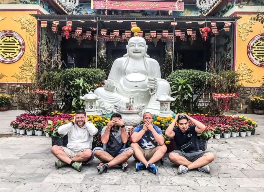 Da Nang/Hoi An: Lady Buddha -Marble Mountain - Am Phu Cave - Monkey Mountains and Lady Buddha: The 220-Foot Stop With Real Payoff