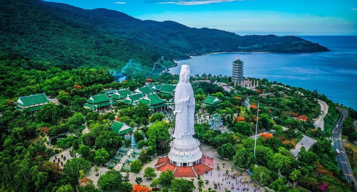 Da Nang/Hoi An: Lady Budha - Marble Mountain with Hell Cave - The 5-hour plan: Lady Buddha plus Marble Mountains without the stress