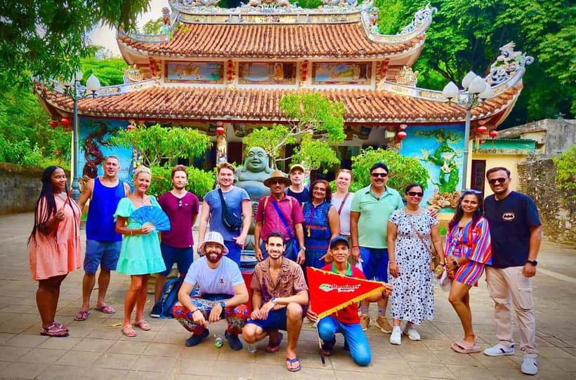 Da Nang: Marble Mountain, Monkey Mountain & Am Phu Cave Tour - Price and logistics: why around $21 can be good value