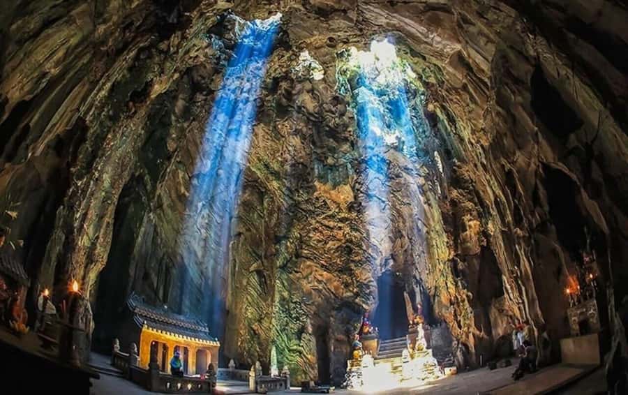 Da Nang : Marble Mountains, Monkey Mountain, and Am Phu Cave - Getting picked up around Da Nang and Hoi An beach areas