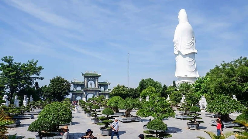 Da Nang: Marble Mountains, Monkey Mountains, and Lady Buddha - Marble Mountains: limestone and marble caves with a step-count reality check