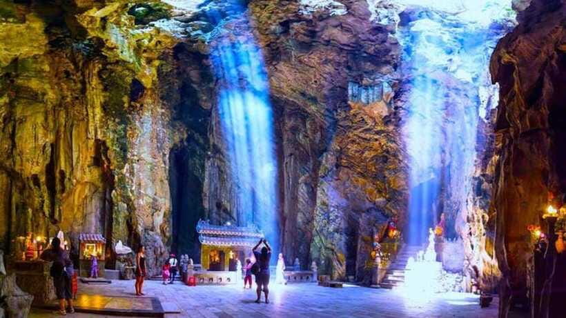 DaNang/HA: Lady Buddha, Marble Mountain & Am Phu Caves Tour - The Da Nang light meal: Quang noodles or Banh Xeo, then you’re back