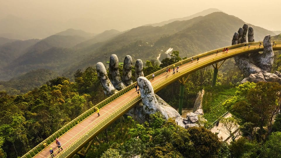 From Da Nang: Ba Na Hills Golden Bridge Private Tour & Lunch - Lunch in the French Village: buffet value and downtime built in
