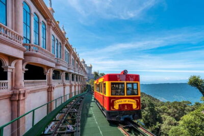 From Da Nang: Golden Bridge Ba Na Hills Full-Day Group Tour - From Da Nang pickup to the Suoi Mo Station climb
