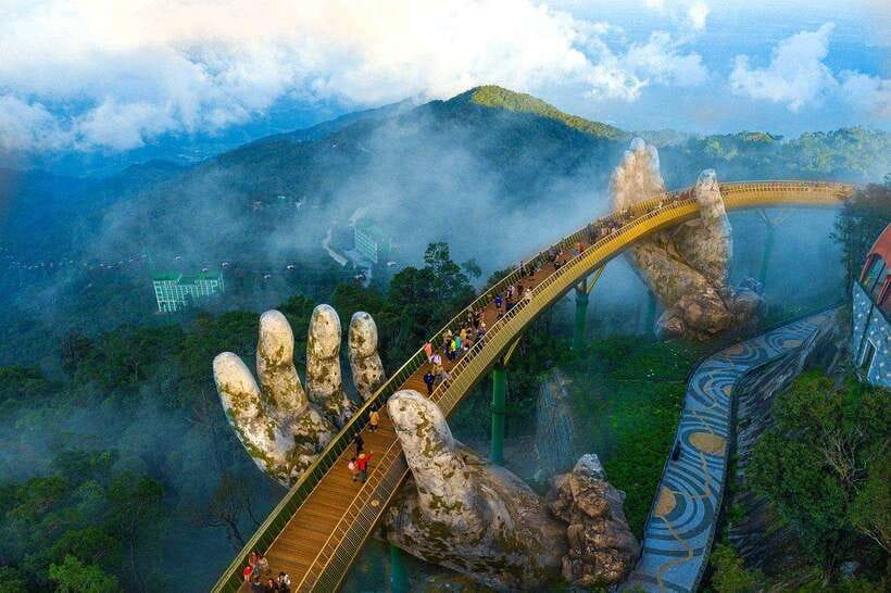 From Da Nang/Hoi An: Ba Na Hills and Golden Bridge Day Trip - Golden Bridge and Bà Nà Hills in one long day