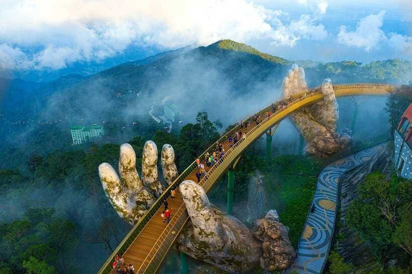 From Da Nang/Hoi An: Ba Na Hills and Golden Bridge Day Trip - French Village: European-style streets, themed stops, and what to look for
