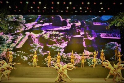 From Danang : 2026 Charming Da Nang Show Ticket with Hotel Pickup - The 70-minute show: Cham rituals, áo dài, and neon pop fusion