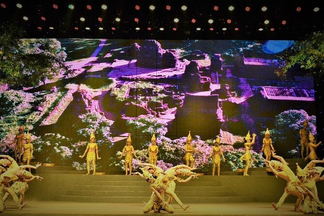 From Danang : 2026 Charming Da Nang Show Ticket with Hotel Pickup - The 70-minute show: Cham rituals, áo dài, and neon pop fusion