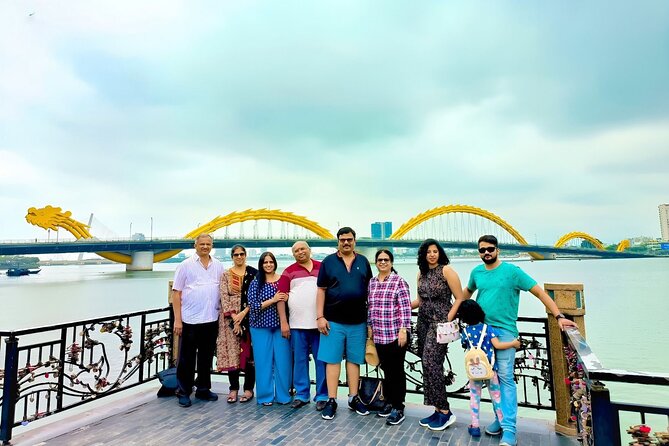 From Danang : Explore Danang City in Half a Day - Dragon Bridge: instant photos, plus the weekend show context