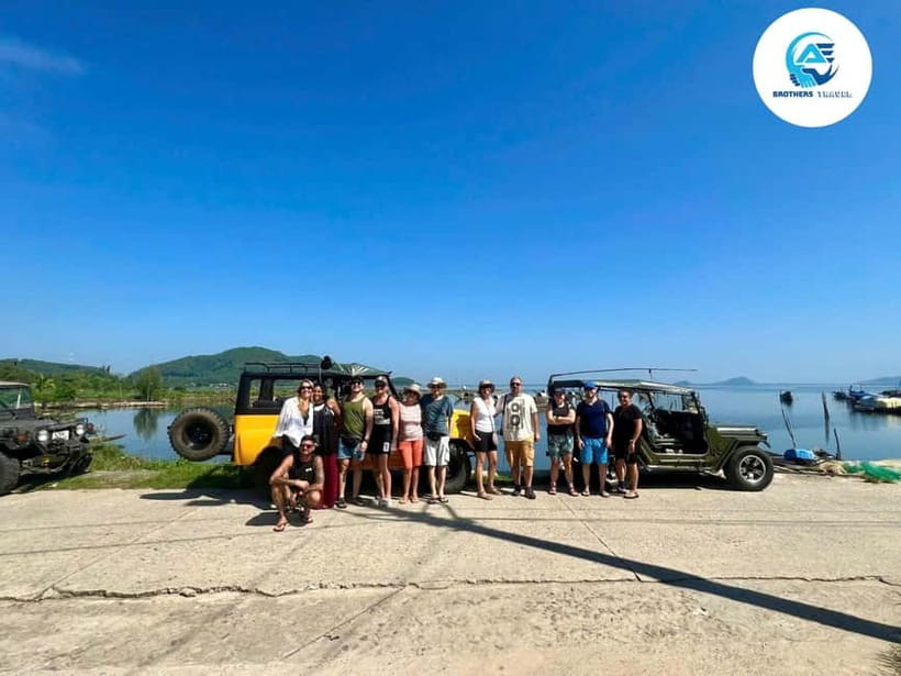 From Hue: Group Jeep Tour to Hoi An via Hai Van Pass - Marble Mountains: caves, viewpoints, and the entry-ticket bonus