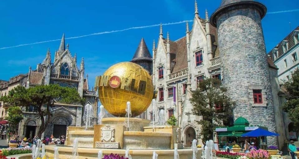 Golden Bridge Ba Na Hills Full-Day Tour from Hoi An/Da Nang - Linh Ung Pagoda and Flower Garden: the sanity-saving stops