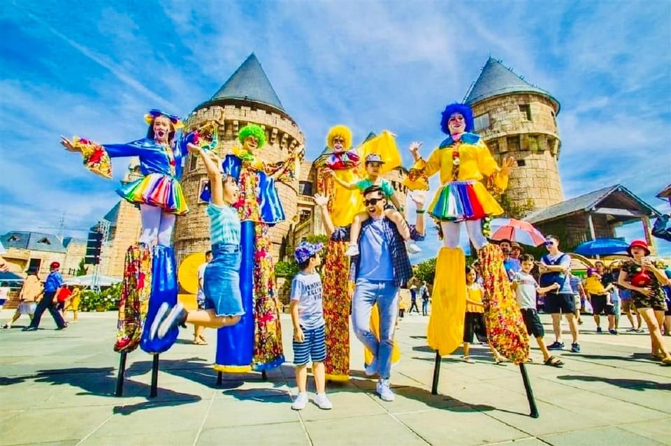 Golden Bridge Ba Na Hills Full-Day Tour from Hoi An/Da Nang - Fantasy Park with 90+ activities: fun, thrills, and your best-value time