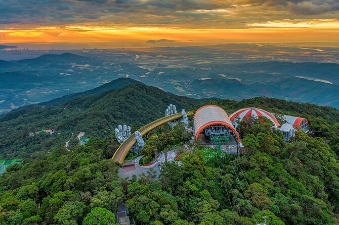Golden Bridge & Ba Na Hills with Buffets Lunch ,2 ways cable car - Morning Pickup and the Flow of a Big Ba Na Hills Day