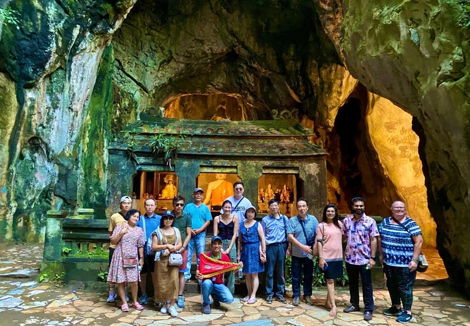 Golden Bridge - Bana Hills, Lady buddha and Marble mountains - Linh Ung pagoda on Son Tra: the city view angle that sells the whole day