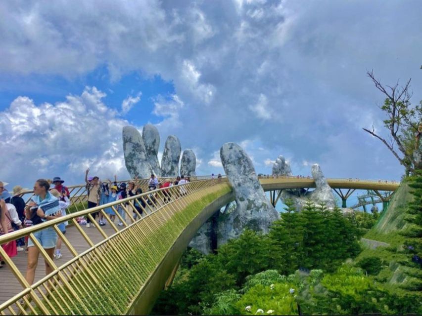 Golden Bridge- BaNa Hills & Marble Mountain By Private Car - Golden Bridge: the main photo stop, plus nearby places that make it feel complete