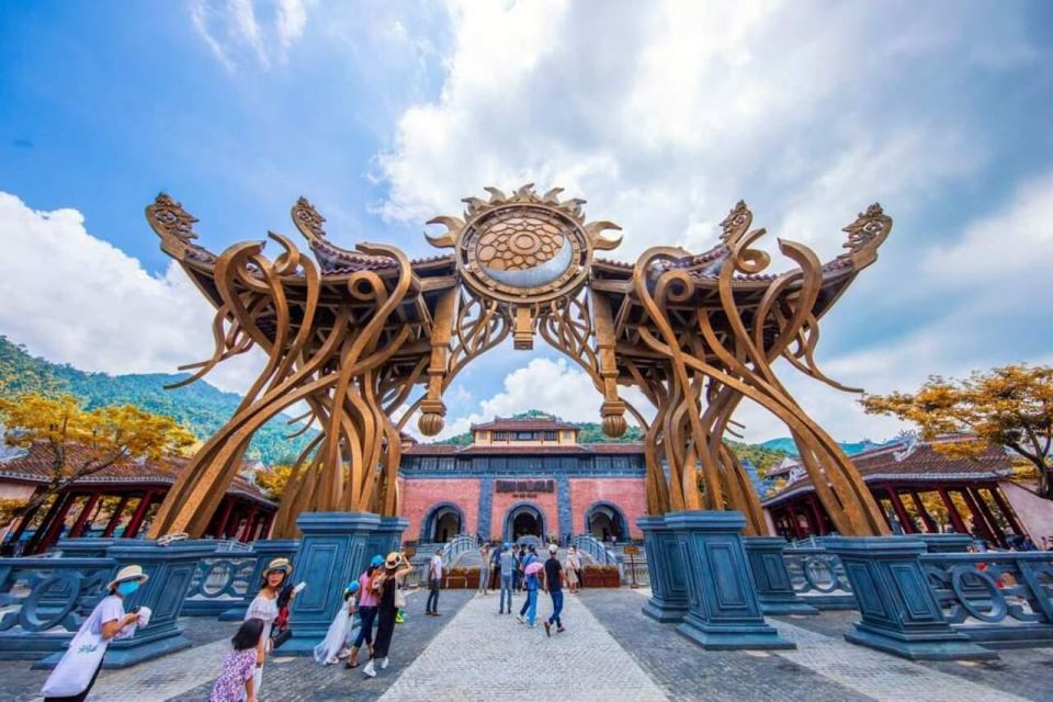 Golden Bridge- BaNa Hills & Marble Mountain By Private Car - French Village and garden-and-temple hopping without overthinking it