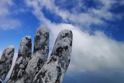 GOLDEN BRIDGE &MARBLE MOUNTAIN-AM PHU CAVE(Hell Cave)Private Tour - Dream Stream cable car at Ba Na Hills: views without the hassle