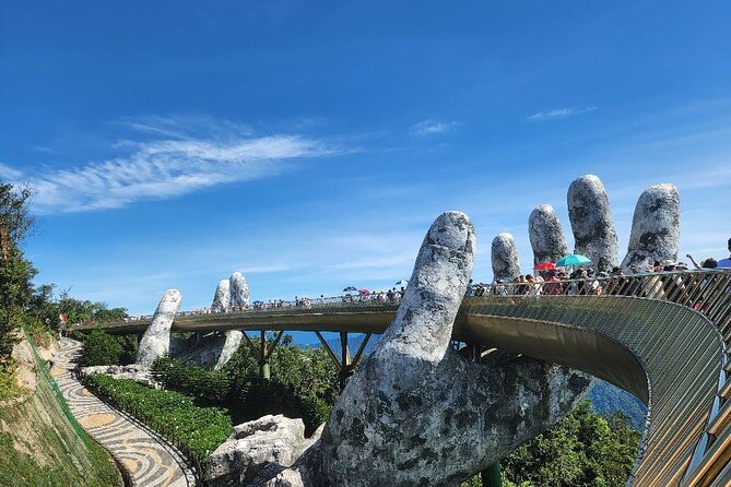 Golden Bridge -Marble Mountain-Hoi An City-Boat Ride-Night Market - A 7:30 start that actually makes the day easier