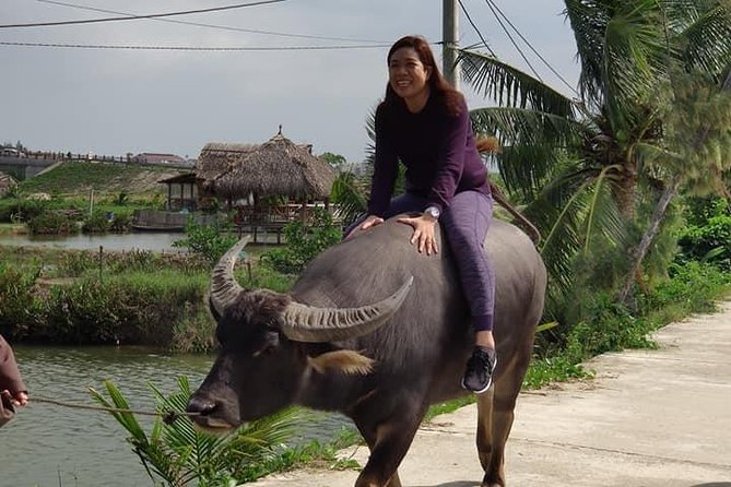 Hoi An Countryside Tour:Basket Boat,Buffalo Ride, Farming & Lantern Making Class - Getting there from Da Nang: pickup, vehicle comfort, and your game plan
