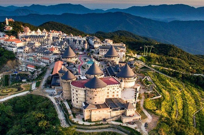 Marble Mountain - Golden Bridge - Ba Na Hills Full Day Private Tour - Marble Mountain start: Thuy Mountain caves and the view over Da Nang