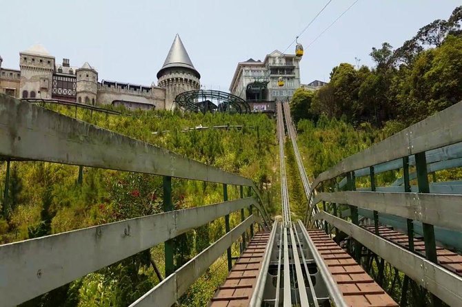 Marble Mountain - Golden Bridge - Ba Na Hills Full Day Private Tour - Fantasy Park, French Village, and the Le Jardin Wines tunnel