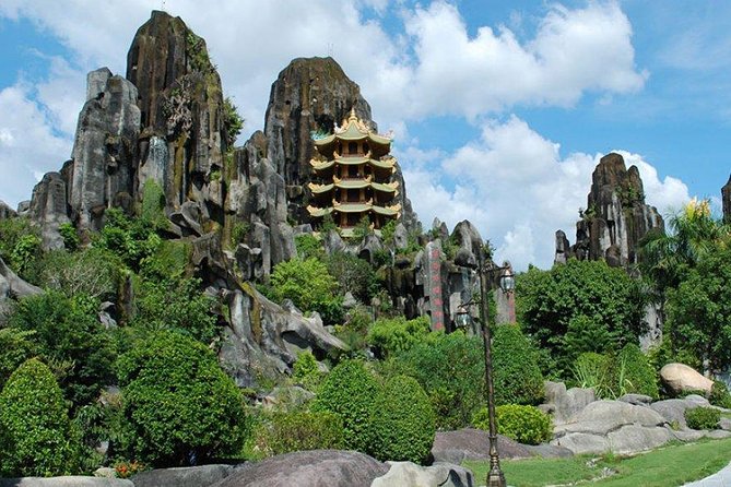 Marble Mountain & Hoi An Ancient Town Private Day Tour from Da Nang/ Hoi An City - Marble Mountains: Linh Ung pagoda, Tang Chon cave, and the lift option