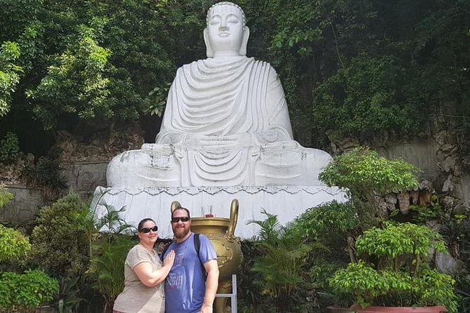 Marble Mountains - Hoi An City- Night Market- Sampan Boat Ride - Huyen Khong Cave: War History Inside the Limestone
