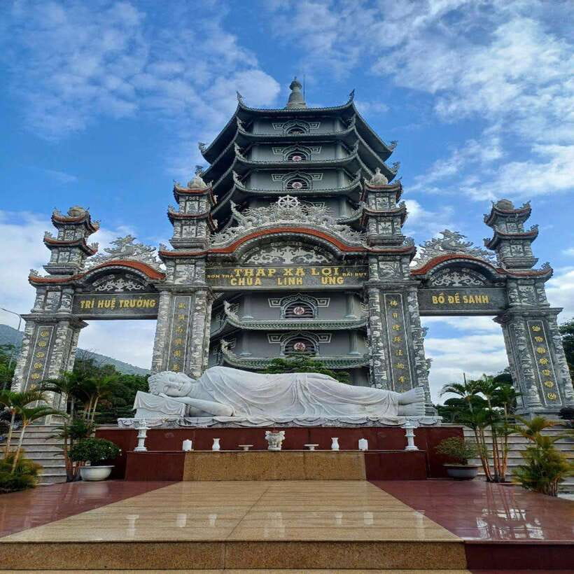 Marble Mountains-Lady Buddha & My Son Sanctuary FullDay Trip - Marble Mountains caves: elevator optional, Âm Phủ is the headline