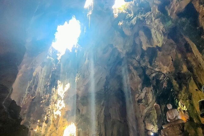 Morning Small group to Marble Mountains - Am Phu Cave - Monkey Mountain - Am Phu Cave: the cool, shrine-filled part that makes the morning worth it