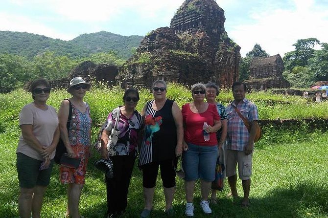 My Son Sanctuary Tour- Marble Mountain - Am Phu Cave- Hoi An City - Hotel pickup at 8:00 a.m.: less hassle, more day