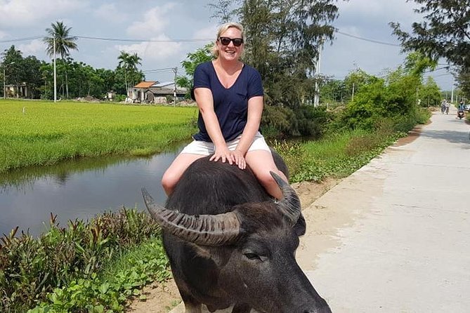 MY SON Tour & Hoi An Countryside with Basket Boat, Buffalo Ride,Farming Activity - Buffalo Ride and Farming Activity: The Countryside Side of Vietnam