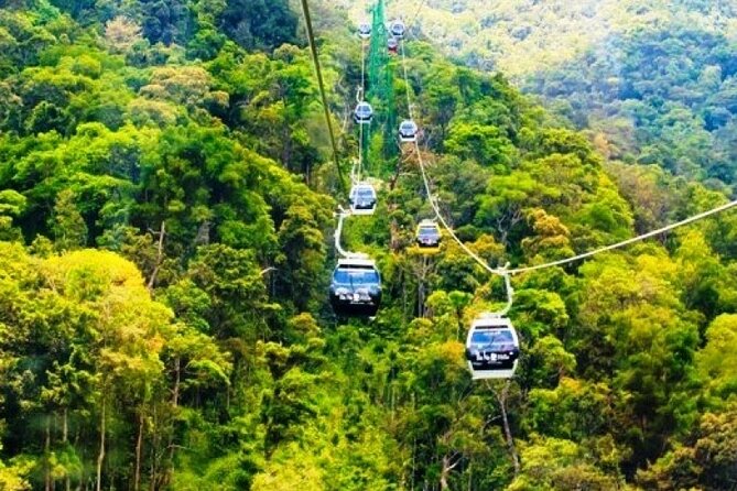 PRIVATE Half day to Golden Bridge Bana hill from Danang City - Le Jardin d’Amour and Linh Ung Pagoda: Variety Without Detours