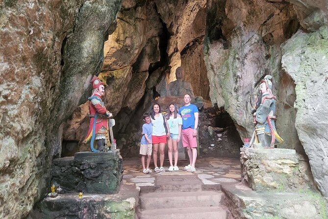 PRIVATE TOUR at Marble Mountains - Am Phu Cave & Monkey Mountain - Marble Mountains: pagodas, marble carving, and the five-elements summit