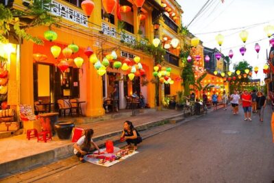 PRIVATE TOUR Marble Mountains-Hoi An Old town-Night Market-Boat - The Lantern-Lit Night Market Side of Hoi An