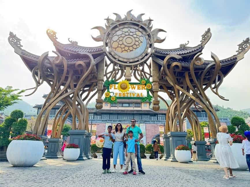 Private Tour to Golden Bridge - BaNa Hills : Hoi An/DaNang - French Village at Ba Na Hills: music, temples, and show time
