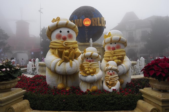 Round trip Transfer from Danang to Ba Na hills for Golden Bridge - Marble Mountains: caves, temples, and a carving workshop